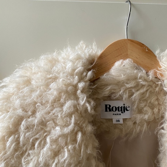 Rouje Serge Faux Fur Coat - Picture 7 of 7